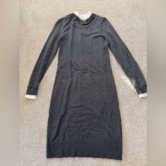Boden Dresses & Skirts - Boden Gray Wool Blend Sweater dress size 4L